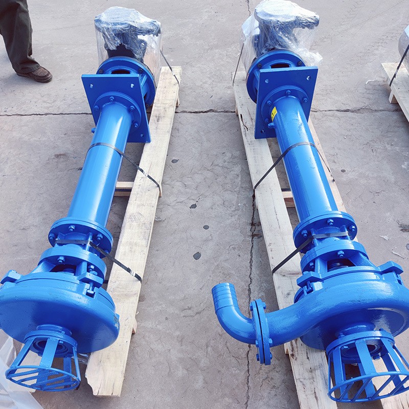 YZ液下渣浆泵高铬合金立式液下排污泵大流量无阻塞矿用泥浆抽沙泵图2