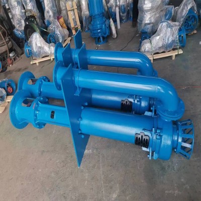 YZ液下渣浆高铬合金矿用抽沙泵河底抽沙立式清淤泵立式液下排污泵