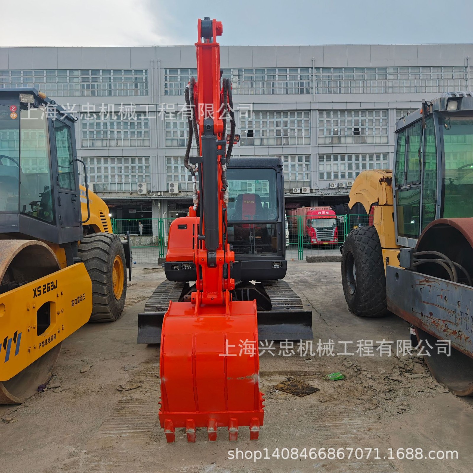 Used excavator三一60C挖机-斗山DX60-9C挖机现货出售图3