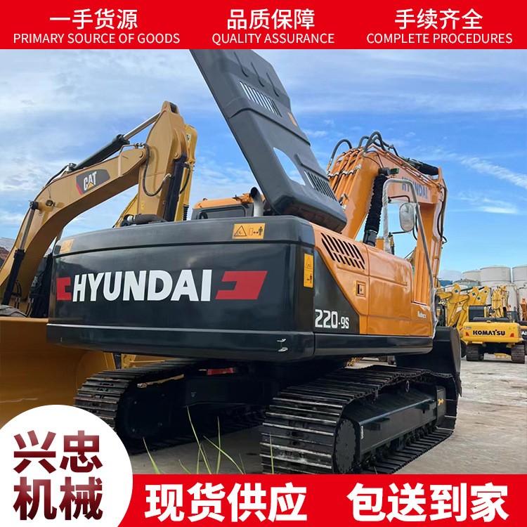 二手原装现代225LC-9S挖掘机卡特三一斗山工厂直销图3