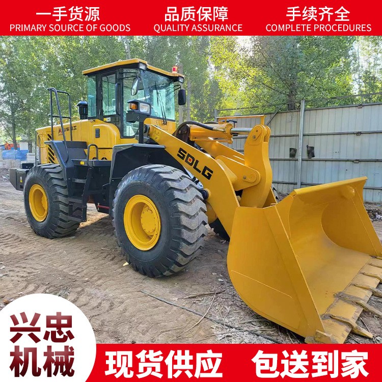 外贸出口二手临工铲车 临工SD956L装载机50铲车大型轮式铲车图1