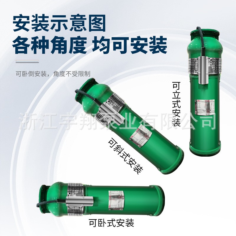 QSP(F)景观喷泉泵铸铁三相大流量潜水泵高扬程音乐喷泉泵 厂家批发图3