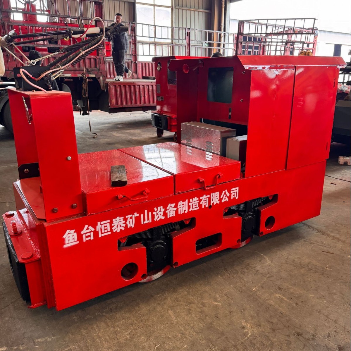 恒泰矿山5吨架线矿用电机车 3吨 5吨架线电机车 矿用电机车图2