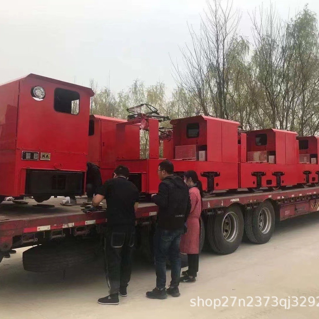 山东地区生产 矿用电瓶车 无人驾驶电瓶车 无线蓄电瓶电机车图3