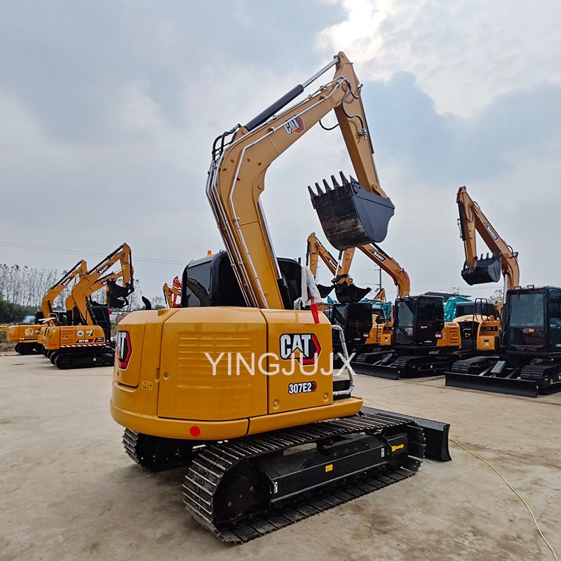 源头履带式挖掘机 cat307建筑施工小型挖机 农用果园 微型挖土机图2